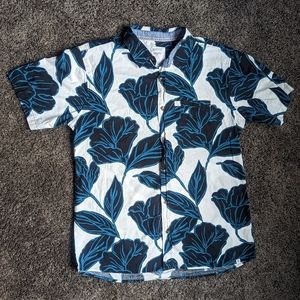 Reverse Threads Floral Hawaiian Shirt XL